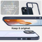 Spigen iPhone 14 Skal Ultra Hybrid Navy Blue
