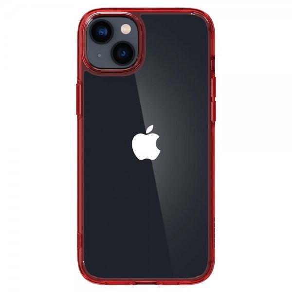 Spigen iPhone 14 Skal Ultra Hybrid Red Crystal