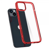 Spigen iPhone 14 Skal Ultra Hybrid Red Crystal