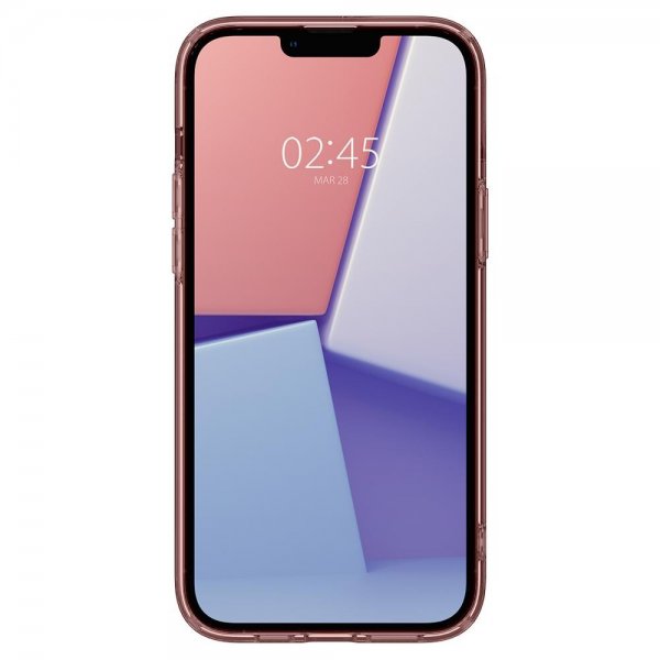 Spigen iPhone 14 Skal Ultra Hybrid Rose Crystal