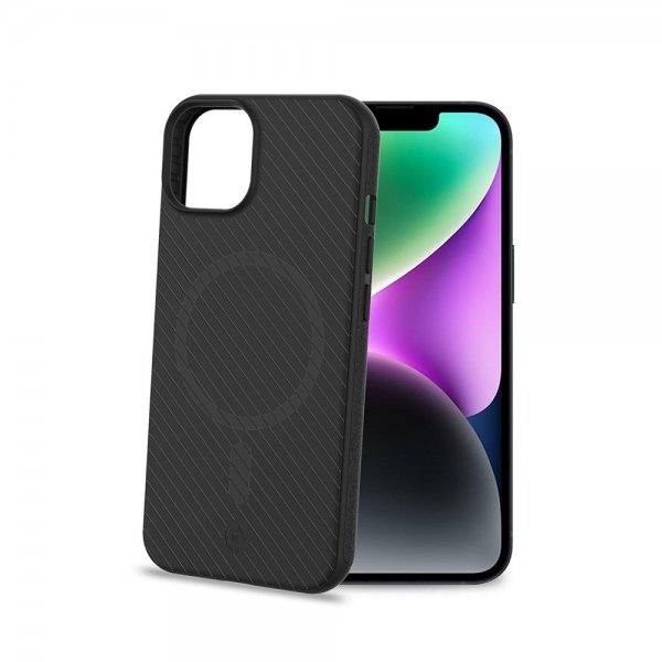 Celly iPhone 14 Skal ULTRAMAG Svart