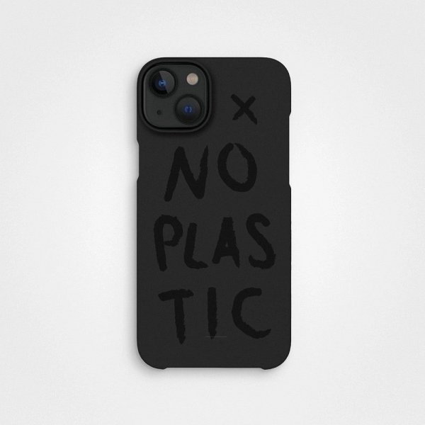 agood company iPhone 14 Skal Växtbaserat No Plastic Charcoal Black