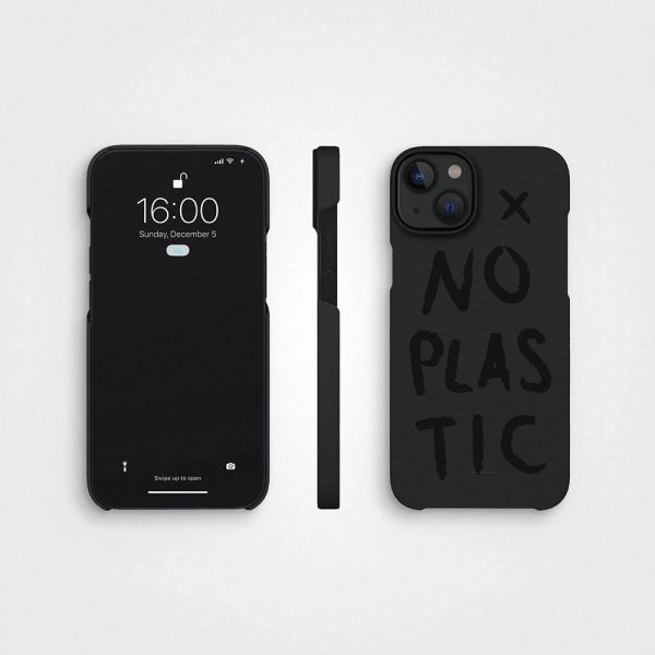 agood company iPhone 14 Skal Växtbaserat No Plastic Charcoal Black