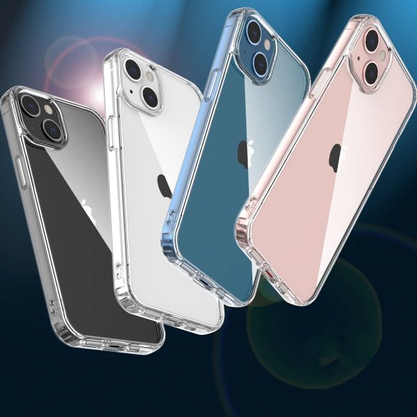 Rvelon iPhone 14 Skal TPU Transparent