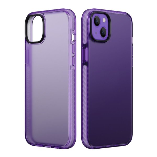 iPhone 14 Skal Stöttålig TPU Lila