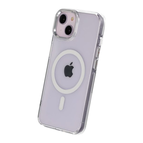 Rvelon iPhone 13/iPhone 14 Skal TPU MagSafe Transparent