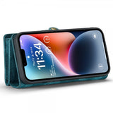 CaseMe iPhone 15 Fodral 008 Series Löstagbart Skal Petrol
