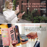 CaseMe iPhone 15 Fodral 008 Series Löstagbart Skal Rosa