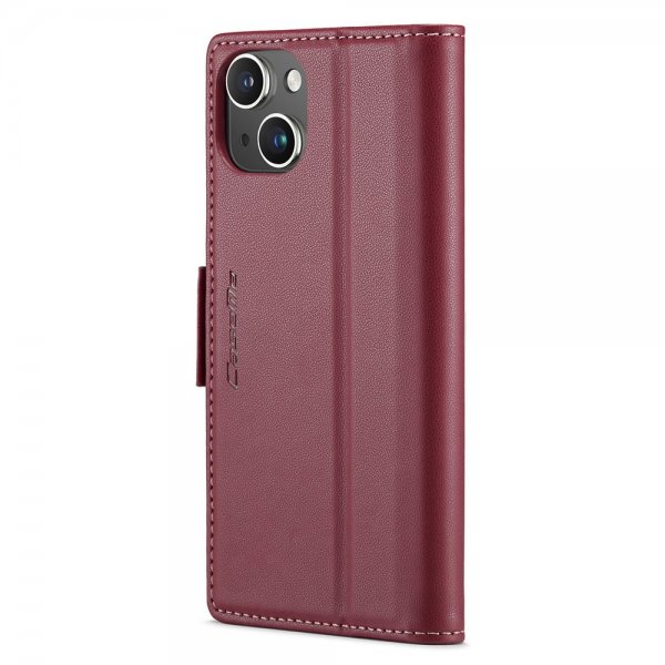 CaseMe iPhone 15 Fodral 023 Series Röd