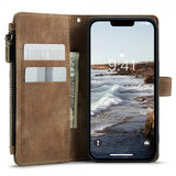 CaseMe iPhone 15 Fodral C30 Series Brun