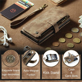 CaseMe iPhone 15 Fodral C30 Series Brun