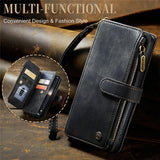 CaseMe iPhone 15 Fodral C30 Series Svart