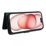 Betopnice iPhone 15 Fodral med Löstagbart Skal 005 Blå