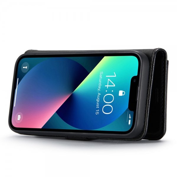 Dg.Ming iPhone 15 Fodral med Löstagbart Skal Svart