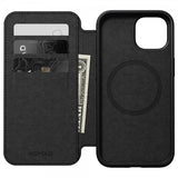 Nomad iPhone 15 Fodral Modern Leather Folio Brun
