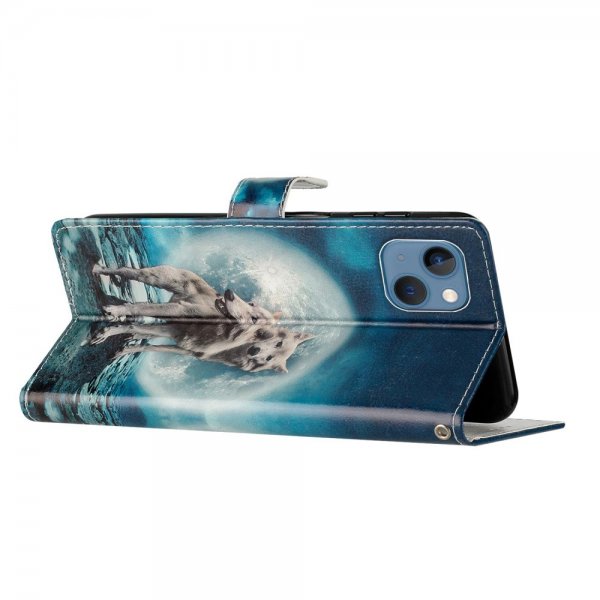 iPhone 15 Fodral Motiv Två Vargar