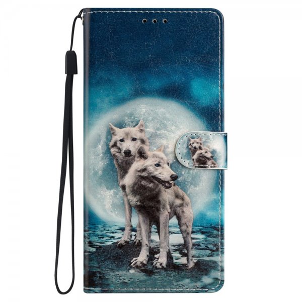 iPhone 15 Fodral Motiv Två Vargar