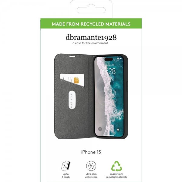 dbramante1928 iPhone 13/14/15/16e/17e Fodral Oslo Svart