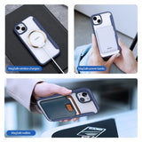 Dux Ducis iPhone 15 Fodral Skin X Pro Series MagSafe Blå