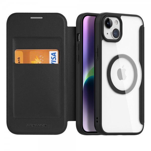 Dux Ducis iPhone 15 Fodral Skin X Pro Series MagSafe Svart