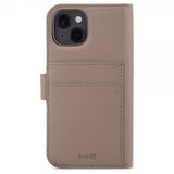 holdit iPhone 15 Fodral Wallet Case Magnet Plus Mocha Brown