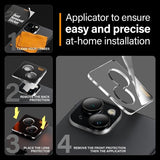 PanzerGlass iPhone 15/iPhone 15 Plus Kameraskydd Hoops