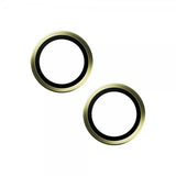 PanzerGlass iPhone 15/iPhone 15 Plus Kameraskydd Hoops Gul