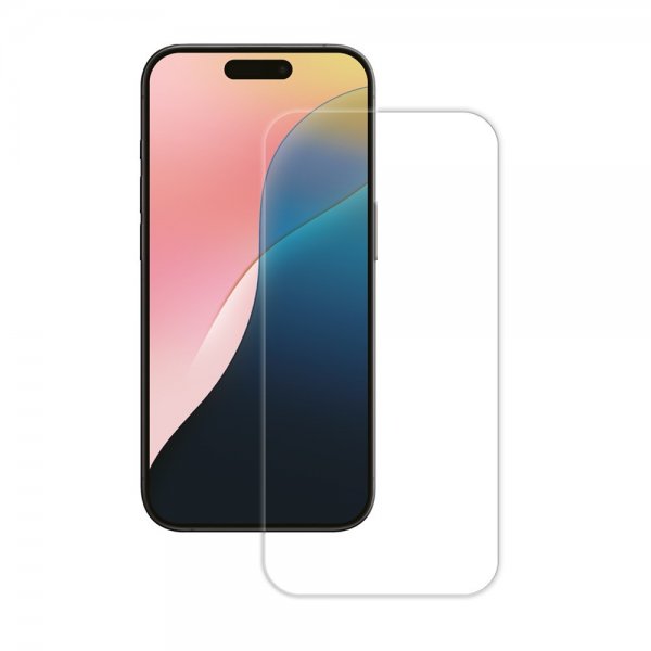 Vivanco iPhone 15/iPhone 16 Skärmskydd Härdat Skyddsglas 9H