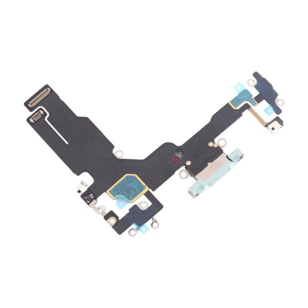 iPhone 15 Laddkontakt med Flexkabel - Blå