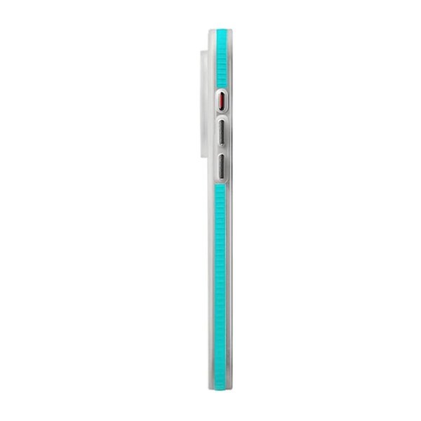 Rvelon iPhone 15 Skal Korrugerad MagSafe Blå