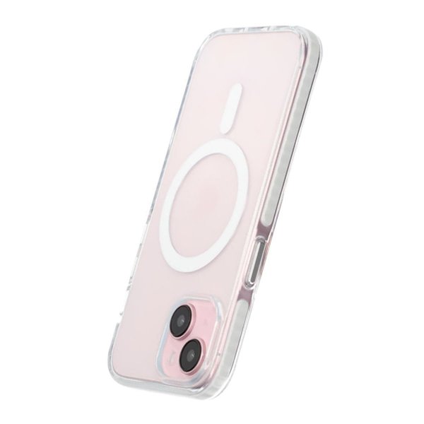 iPhone 15 Skal Stöttålig MagSafe Vit
