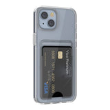 Rvelon iPhone 15 Skal Korthållare Transparent