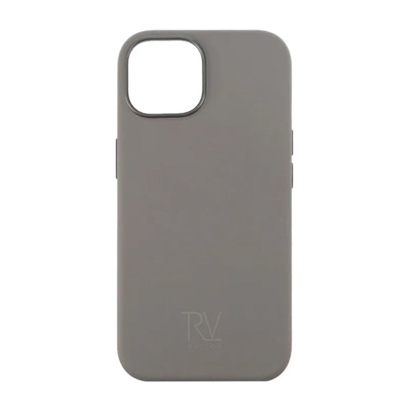 Rvelon iPhone 15 Skal Silikon MagSafe Grå