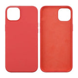 Rvelon iPhone 15 Skal Silikon Röd