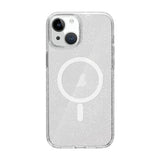 iPhone 15 Skal Glitter MagSafe Transparent