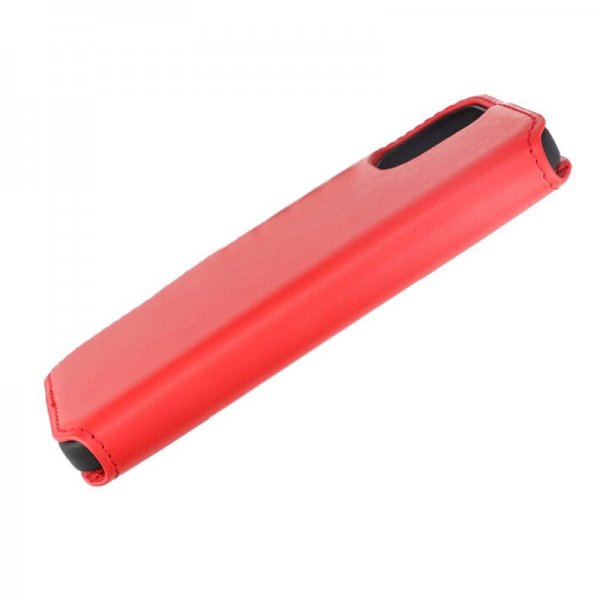 Rvelon iPhone 15 Fodral Äkta Läder Röd