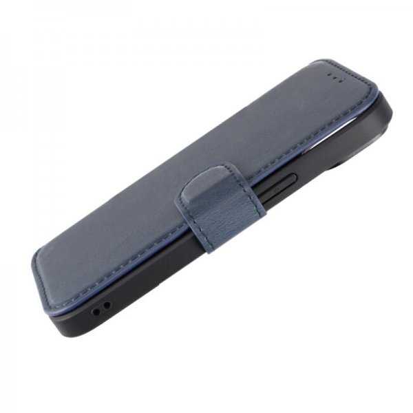 Rvelon iPhone 15 Fodral 4 Kortfack MagSafe Blå