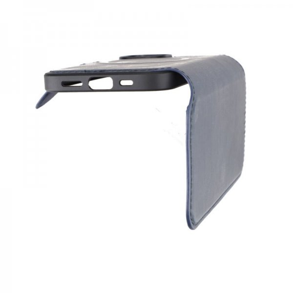 Rvelon iPhone 15 Fodral 4 Kortfack MagSafe Blå