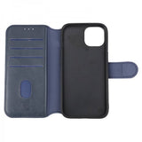 Rvelon iPhone 15 Fodral 4 Kortfack MagSafe Blå