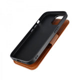 Rvelon iPhone 15 Fodral 4 Kortfack MagSafe Brun