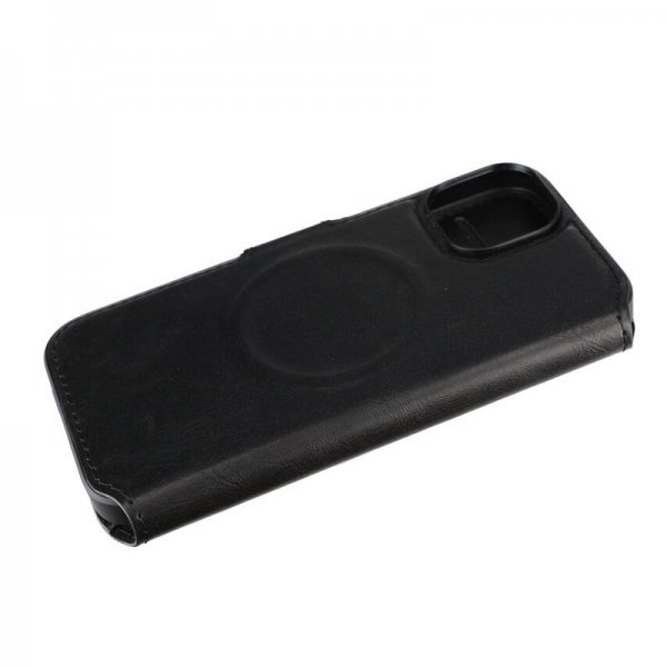 Rvelon iPhone 15 Fodral 4 Kortfack MagSafe Svart