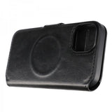 Rvelon iPhone 15 Fodral 4 Kortfack MagSafe Svart