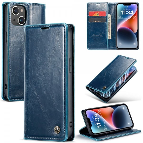 CaseMe iPhone 15 Plus Fodral 003 Series Petrol