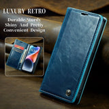 CaseMe iPhone 15 Plus Fodral 003 Series Petrol