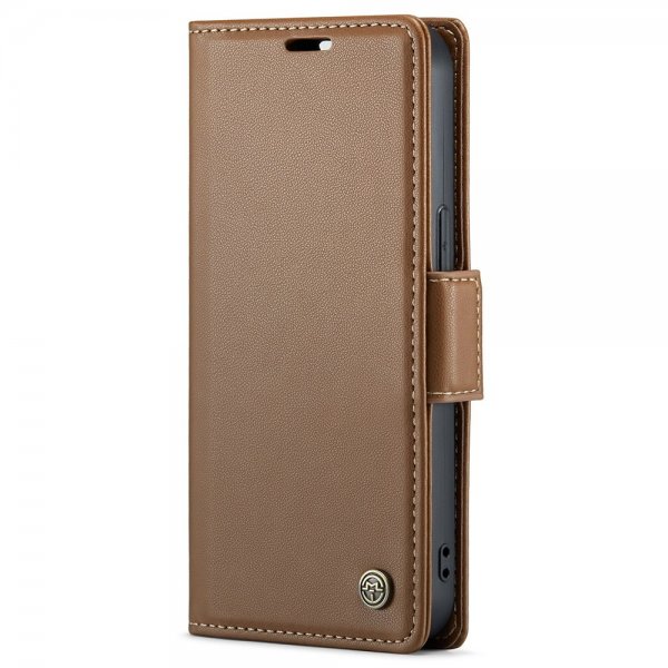 CaseMe iPhone 15 Plus Fodral 023 Series Brun