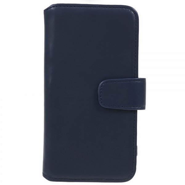 Nordic Covers iPhone 15 Plus Fodral Essential Leather Heron Blue