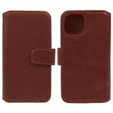 Nordic Covers iPhone 15 Plus Fodral Essential Leather Maple Brown