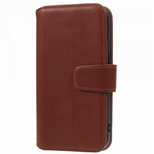 Nordic Covers iPhone 15 Plus Fodral Essential Leather Maple Brown