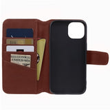 Nordic Covers iPhone 15 Plus Fodral Essential Leather Maple Brown