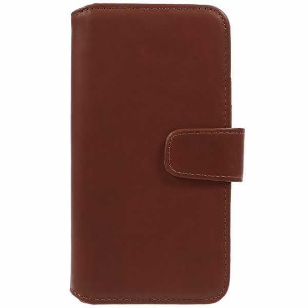 Nordic Covers iPhone 15 Plus Fodral Essential Leather Maple Brown